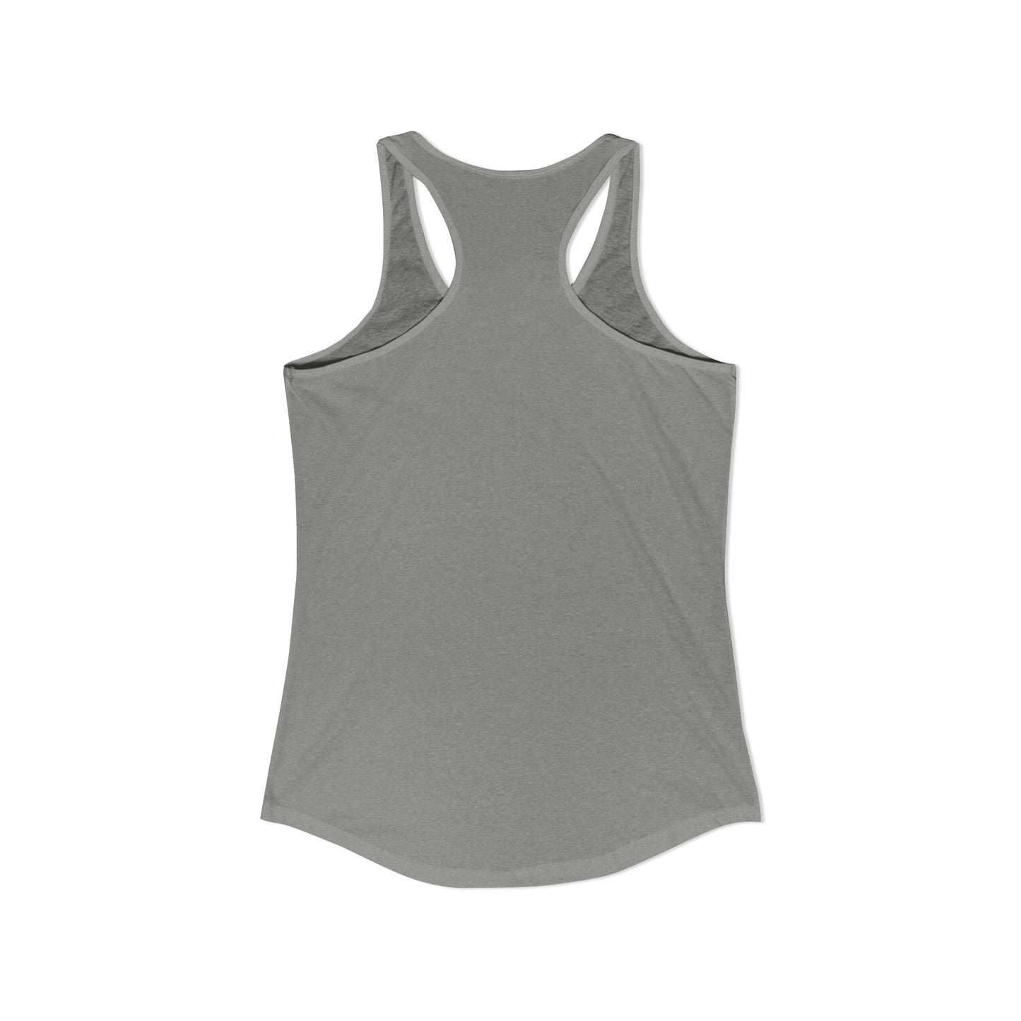 Magically Over It - Unicorn Giving the Finger - Ideal Racerback Tank