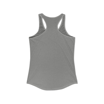 Magically Over It - Unicorn Giving the Finger - Ideal Racerback Tank