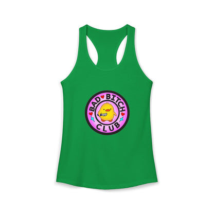 Bad Bitches Club - Duckling Getting Stabby - Women's Ideal Racerback Tank