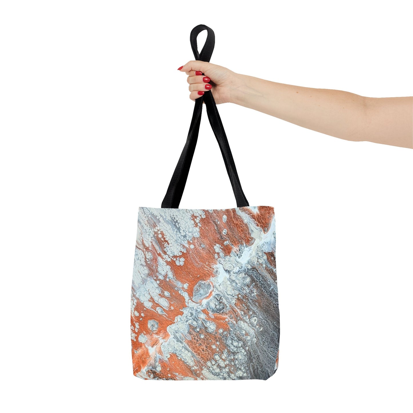 Marbled Copper Wave Tote Bag - Diane© by Brandy Young